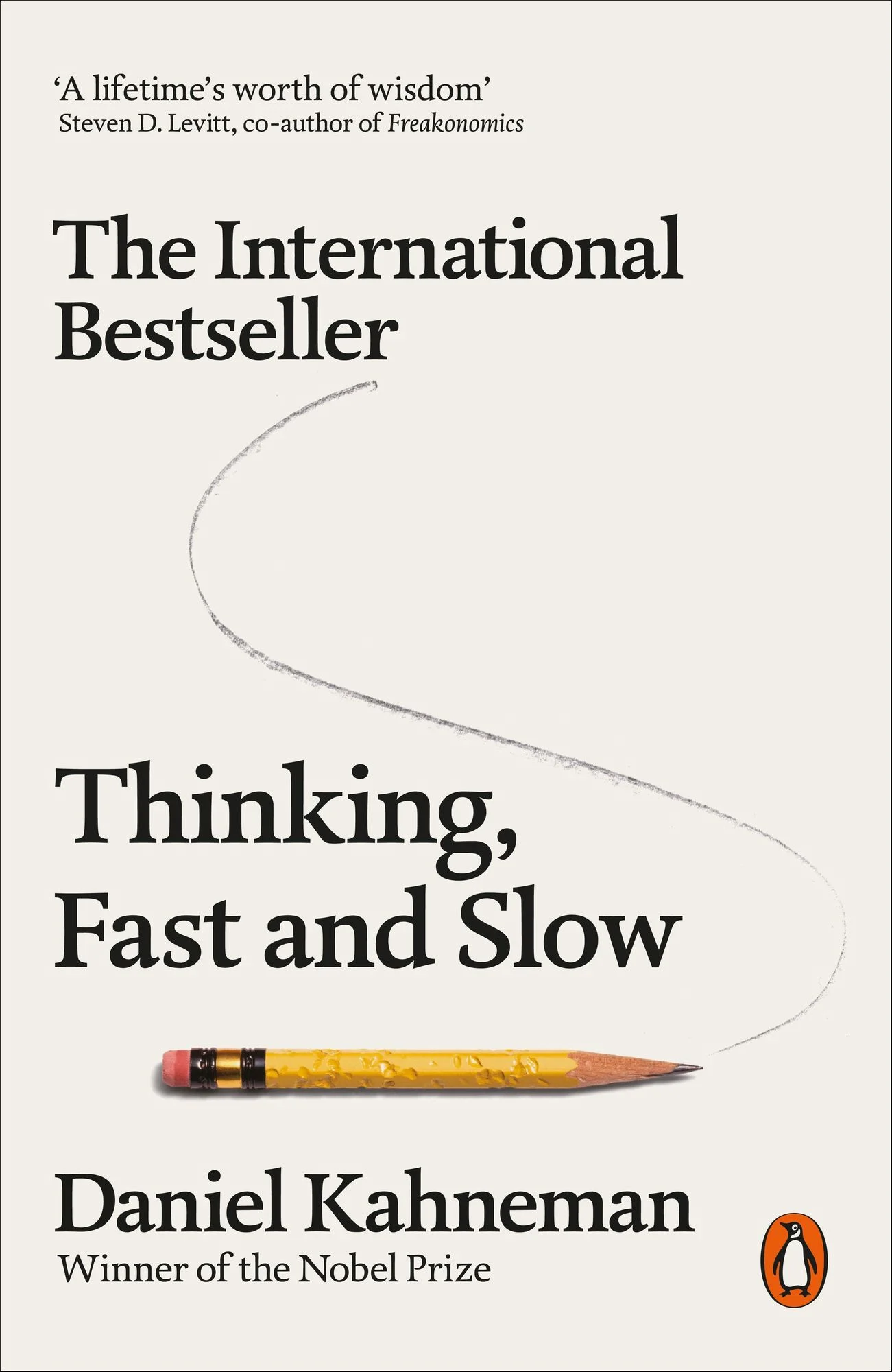 Thinking Fast and Slow book cover
